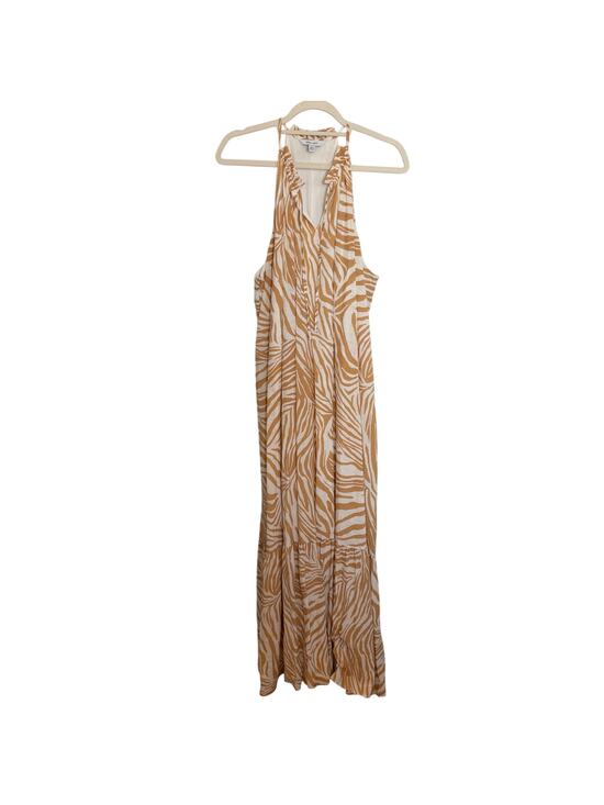 Nine West Dresses & Skirts - Nine West XXL Linen Blend Halter MAXI Dress